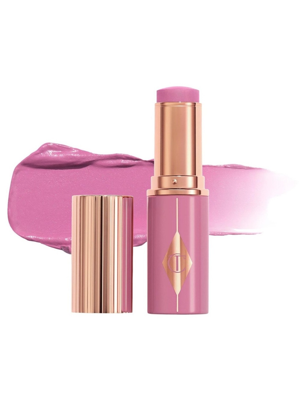 Charlotte Tilbury Unreal Lip&Cheek Glow Blush Stick hyaluronic Acid
Pretty Glow